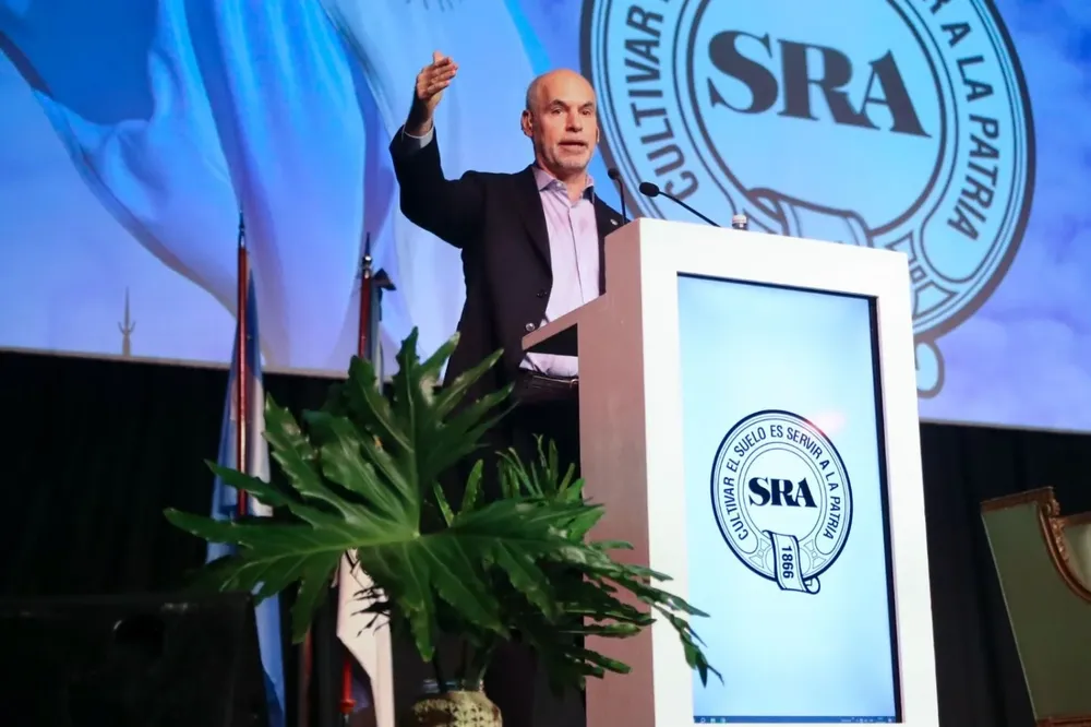 Rodríguez Larreta en La Rural