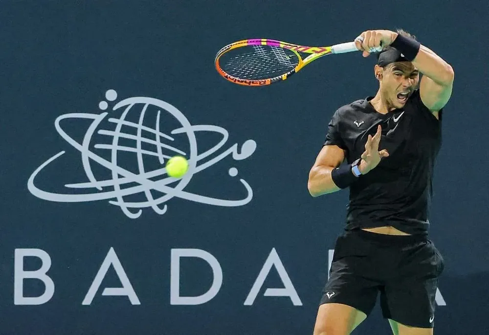 Nadal en Abu Dabi