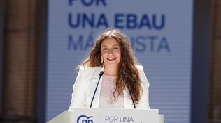 La vicesecretaria de Sanidad y Educación del PP, Ester Muñoz.