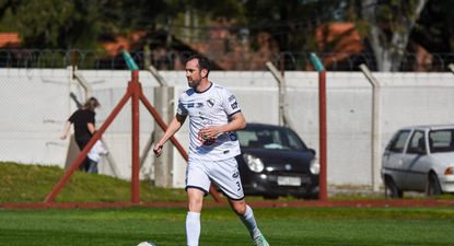 Diego Godín en Porongos de Flores