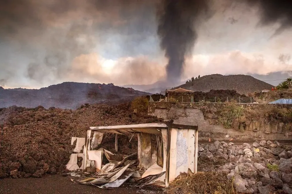 El volcán Cumbre Vieja, en España, entró en erupción el pasado 19 de setiembre