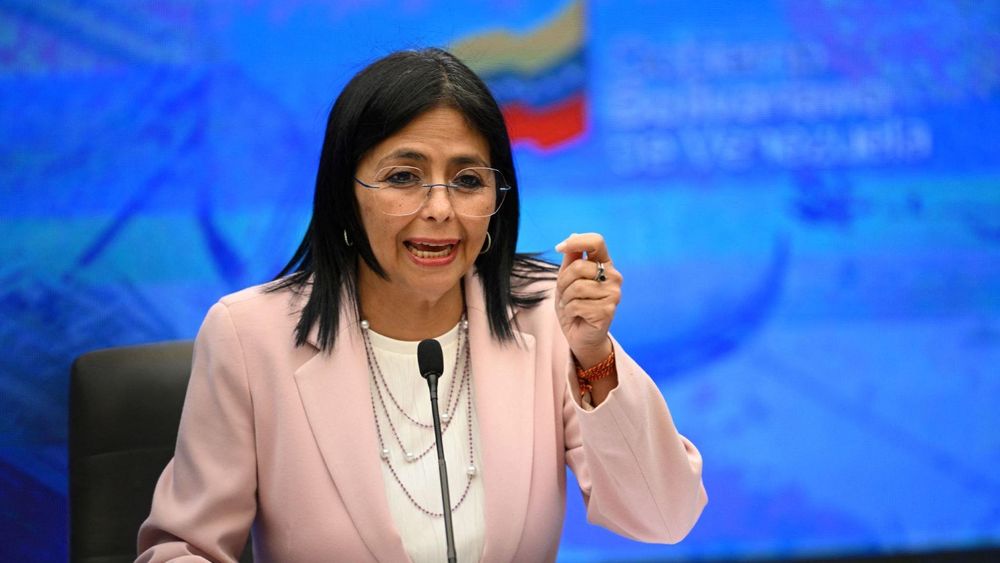 Delcy Rodríguez forma parte del círculo de poder de Maduro.