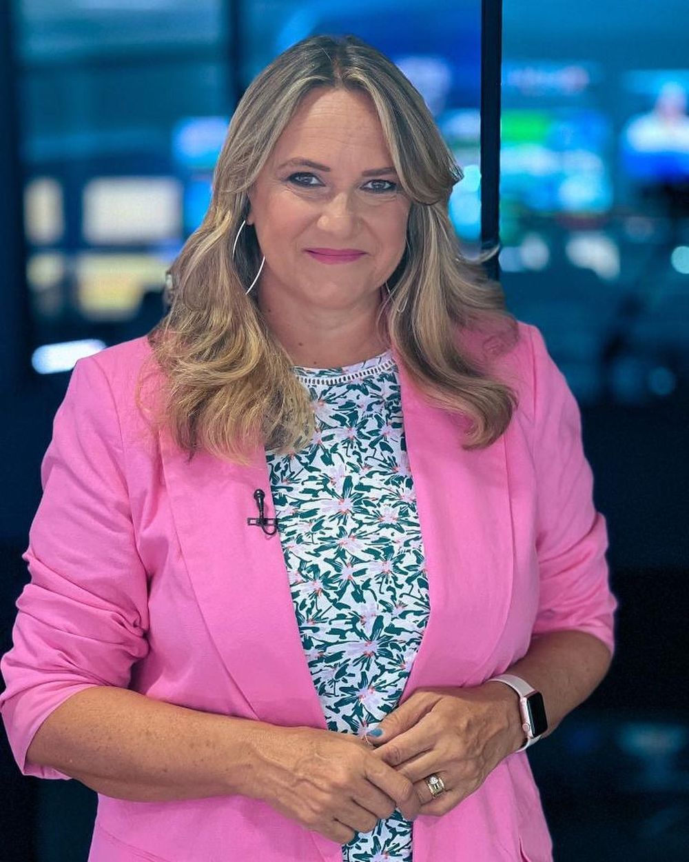 Viviana Aguerre, periodista de Canal 4