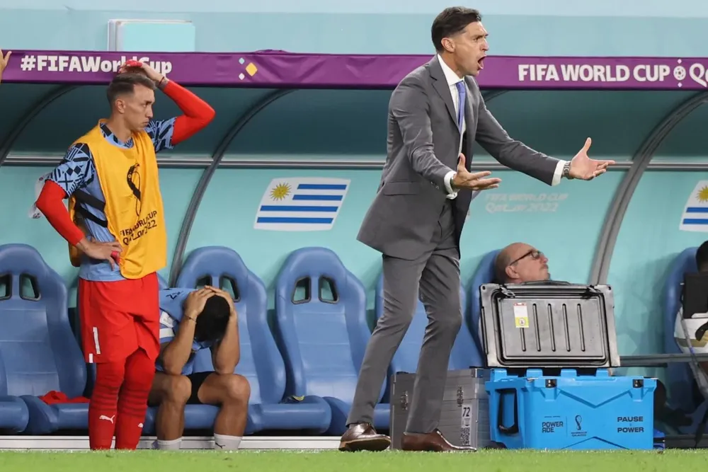 Diego Alonso en el Mundial Qatar 2022