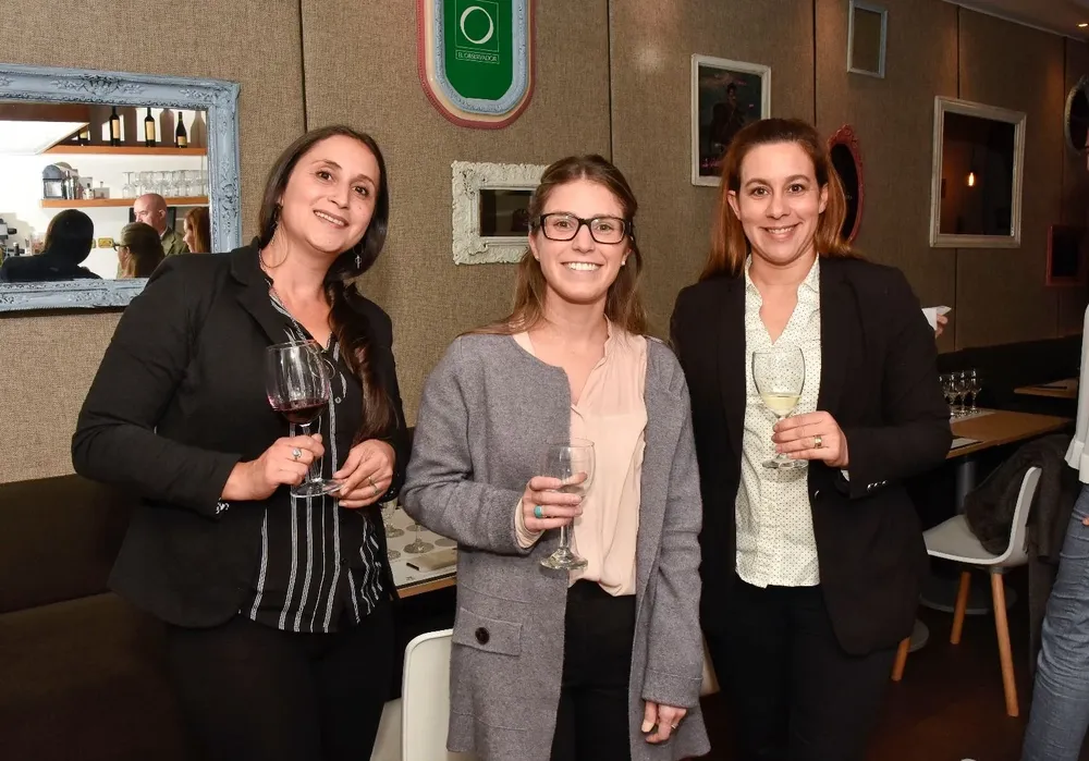 Carolina Berdia, Belén Crosa y Adriana Alves
