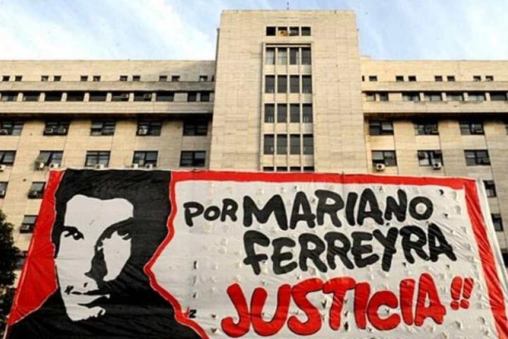 14 años del asesinato de Mariano Ferreyra