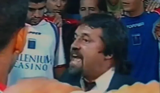 Ricardo Caruso Lombardi en el video de presentación como nuevo técnico de Miramar Misiones