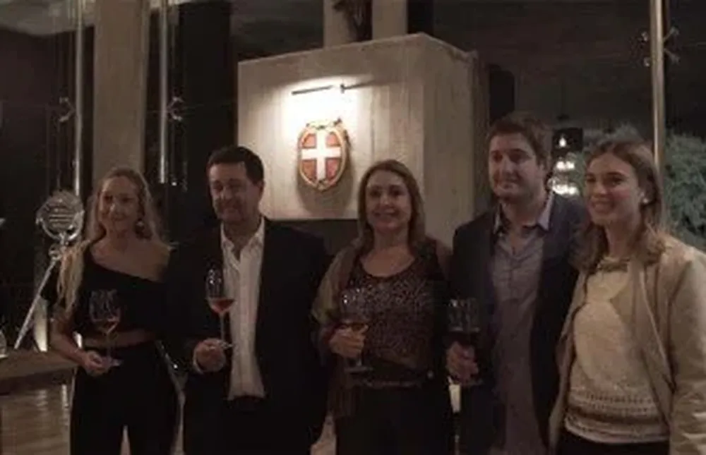 Mercedes y Fernando Deicas, Rossana Cáfaro de Deicas, Santiago Deicas y María Sol Fernández