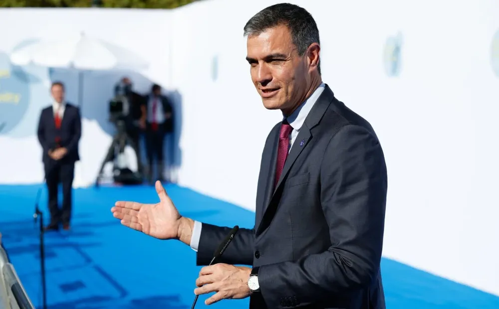 El presidente del Gobierno en funciones, Pedro Sánchez