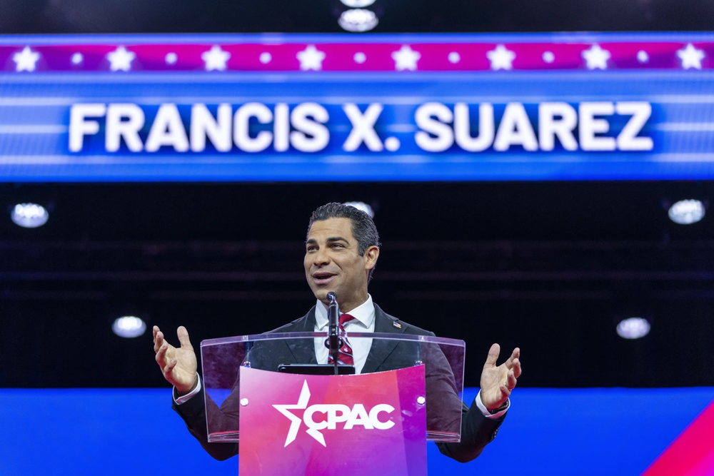 Suárez participó en la CPAC de 2023