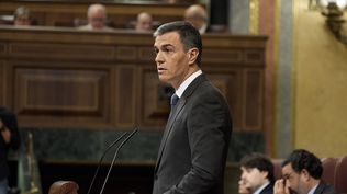 Pedro Sánchez comparece ante el Congreso.