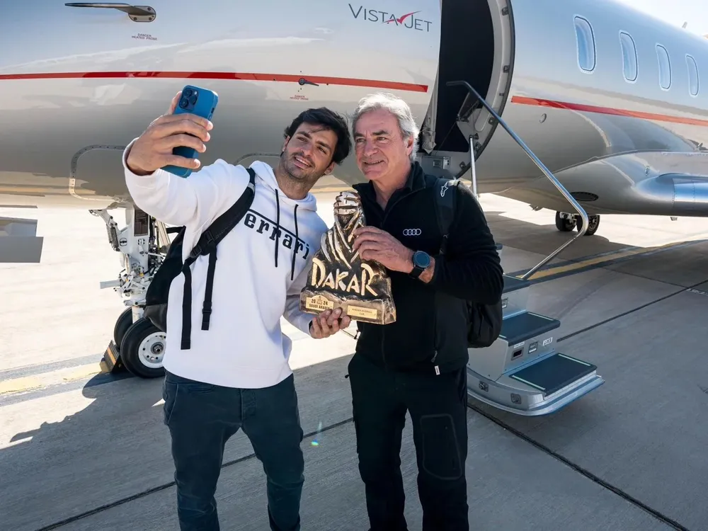 Festejo de padre e hijo.