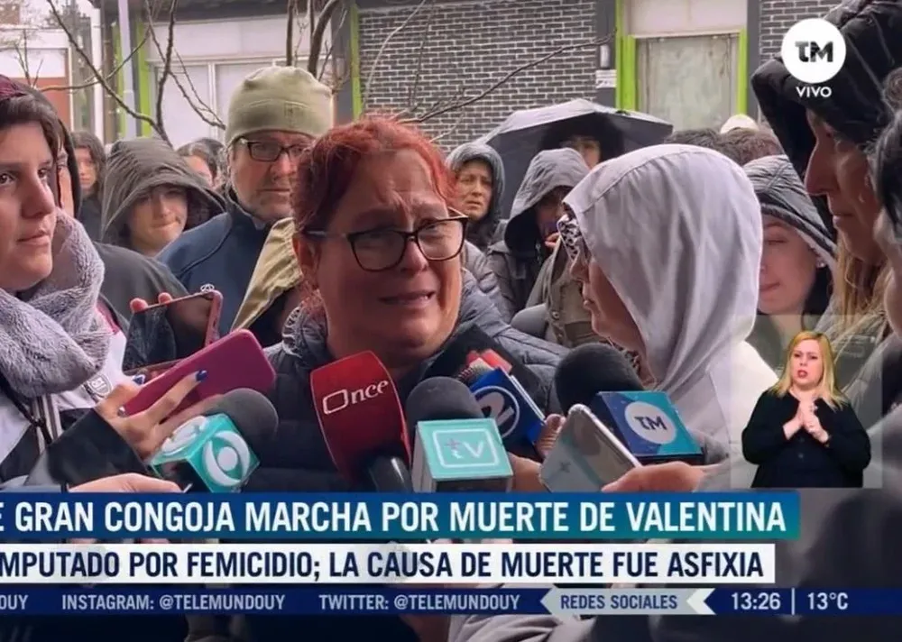 Liliana Sarmoria, madre de Valentina