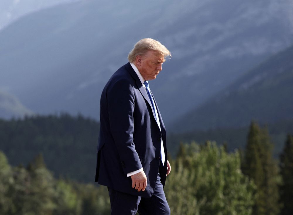 Donald Trump en G7- 16-6-26 - AP