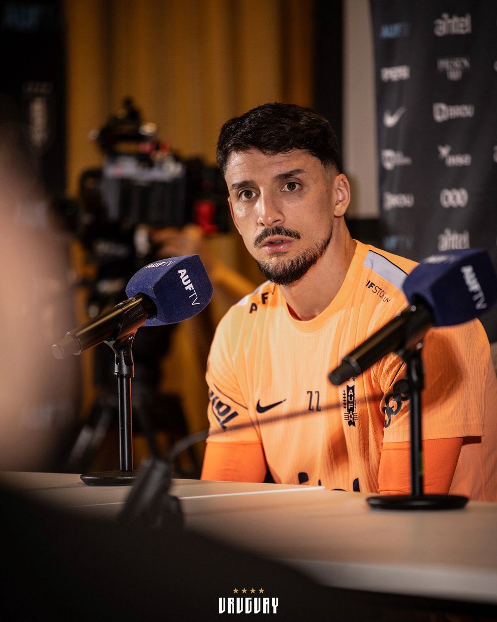 Joaquín Piquerez en conferencia de prensa