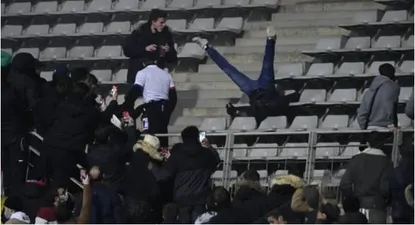 Incidentes en la tribuna
