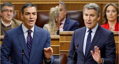Núñez Feijóo acusa al Gobierno de exprimir a los españoles y Sánchez lo desafía a desmarcarse de Trump