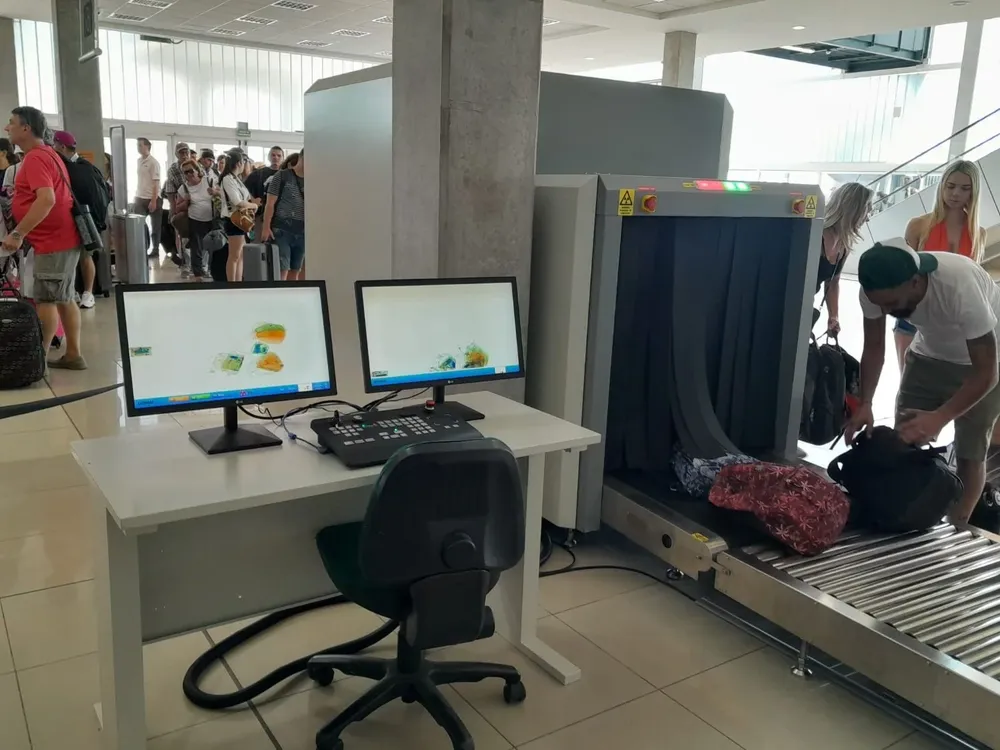 Uno de los nuevos escáneres del MGAP.