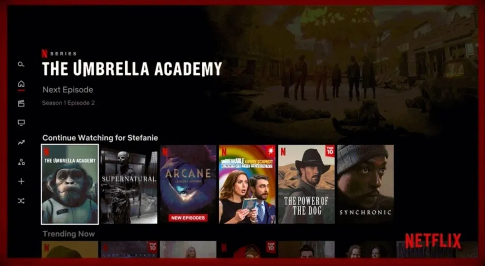 Seguir viendo de Netflix