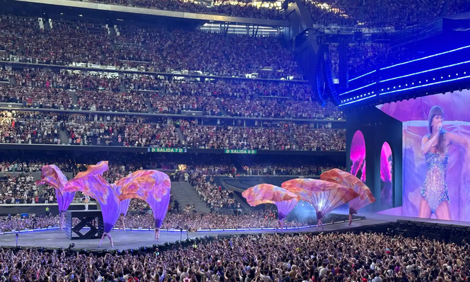 El concierto de Taylor Swift en el estadio Bernabéu