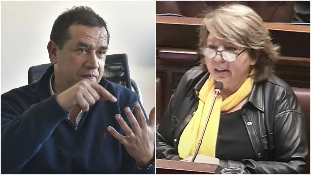 Sebastián Da Silva y Susana Pereyra