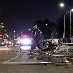 Incidentes en las afueras del estadio de Colo Colo