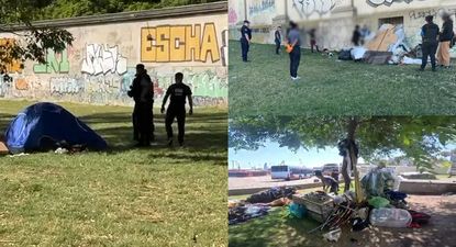 de ciudad vieja a palermo: ministerio del interior y mides realizan operativos para retirar personas en situacion de calle