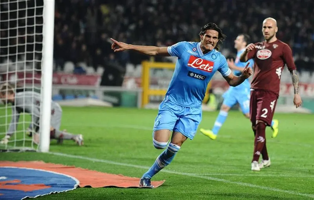Cavani en Nápoli