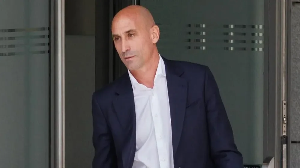 El expresidente de la Federación Española de Fútbol (RFEF) Luis Rubiales.