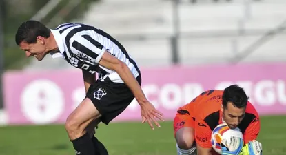 El festejo de los jugadores de Juventud