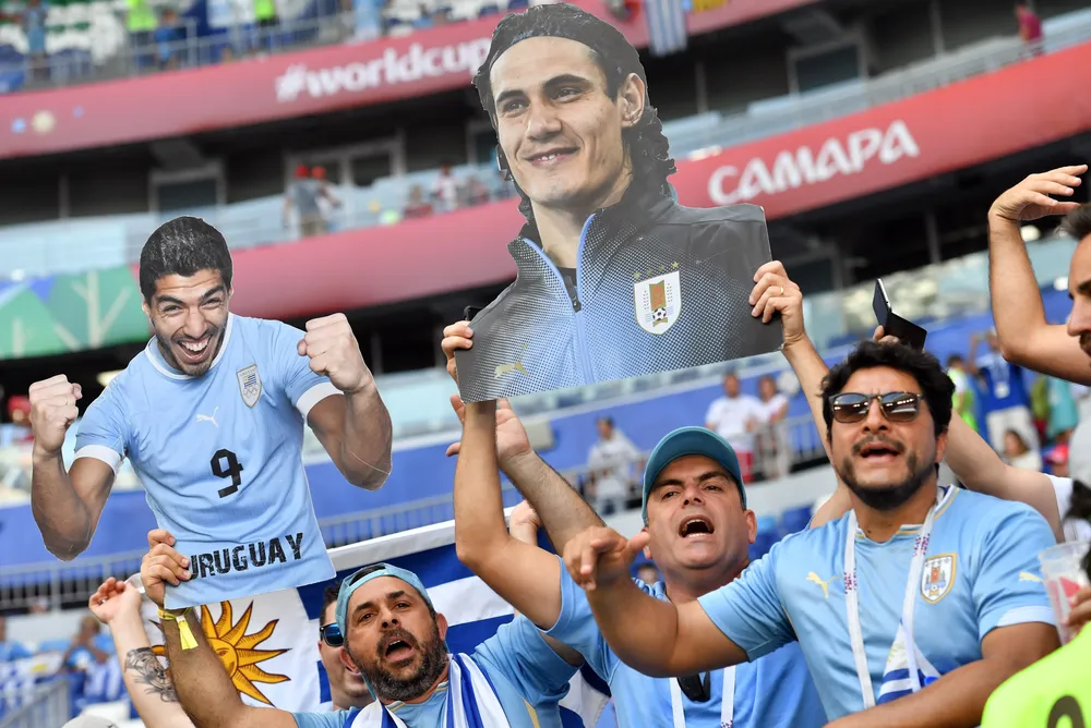 Se esperan la mitad de hinchas uruguayos en Catar que en Rusia 2018