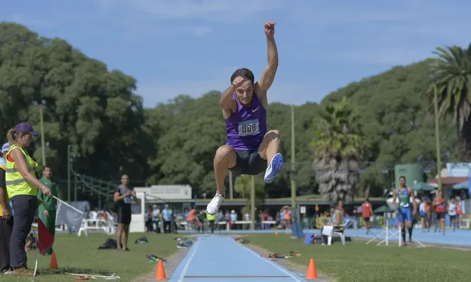 Nivel olímpico en la pista de atletismo