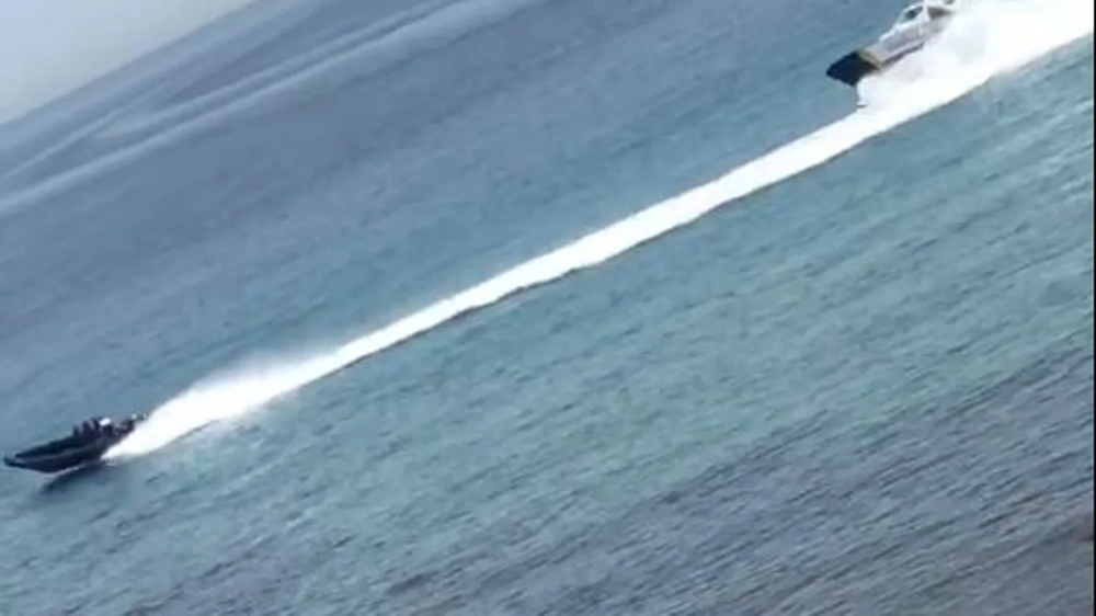 Imagen de archivo de la persecución de una narcolancha