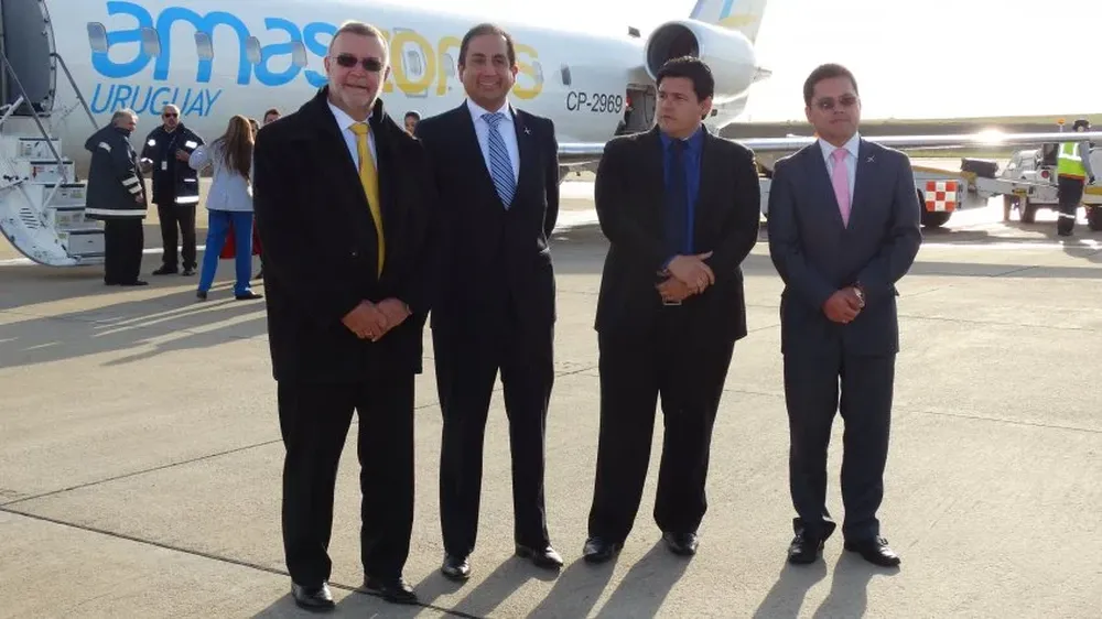 Carlos Pera, Sergio León, Juan Galvarro y Eddy Luis Franco