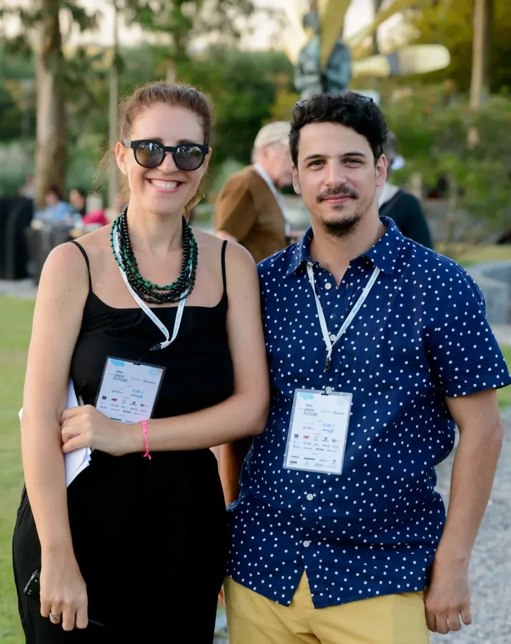 Carolina Kind y Bruno Gadea