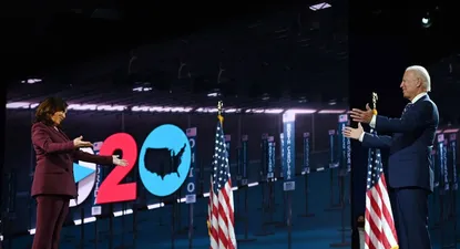 Kamala Harris y Joe Biden