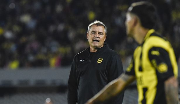 Diego Aguirre, técnico de Peñarol