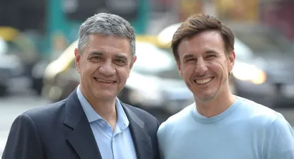 Jorge Macri y Roberto García Moritán
