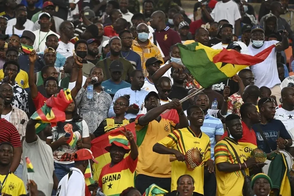 Hinchas de Ghana