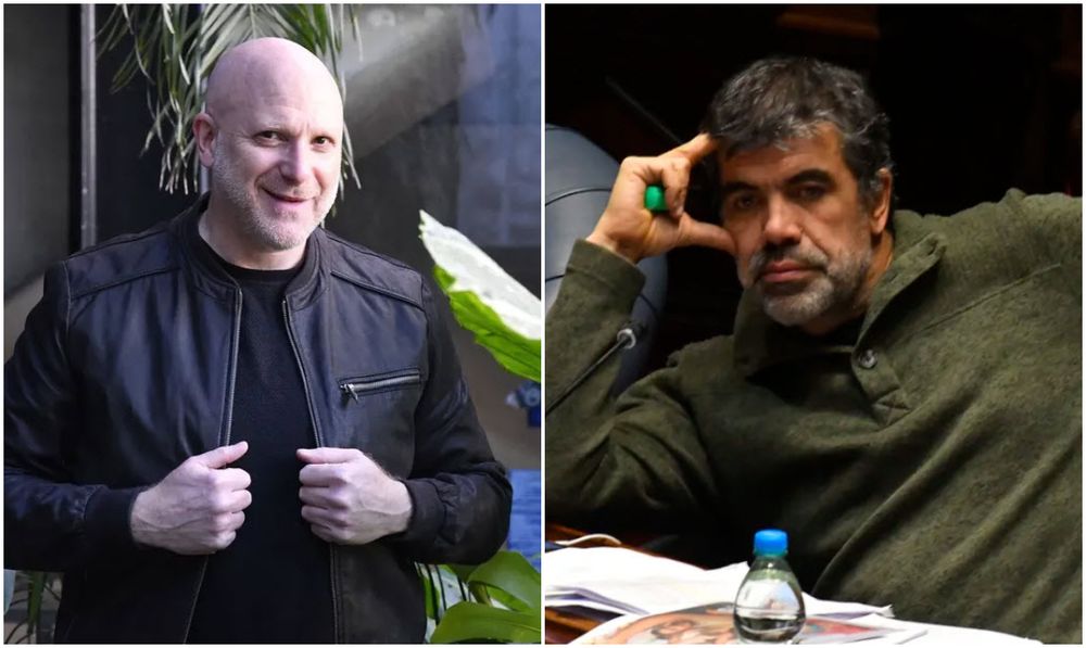 Orlando Petinatti y Óscar Andrade