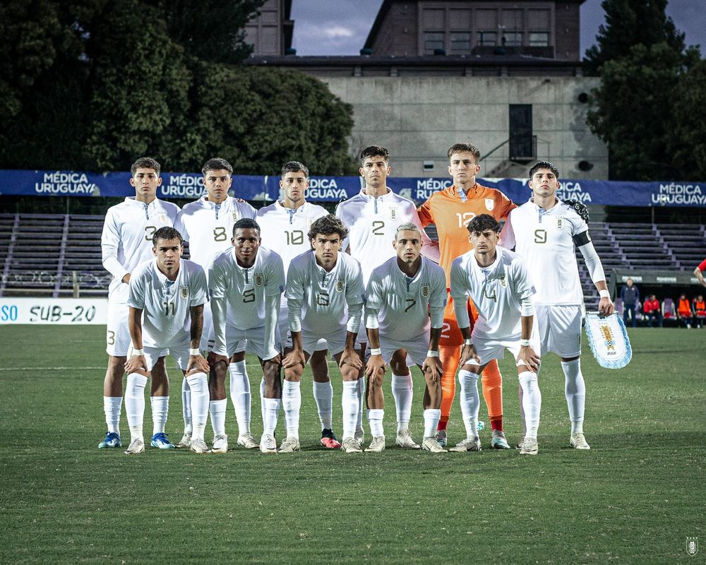 Federico Bonilla en la selección uruguaya sub 20