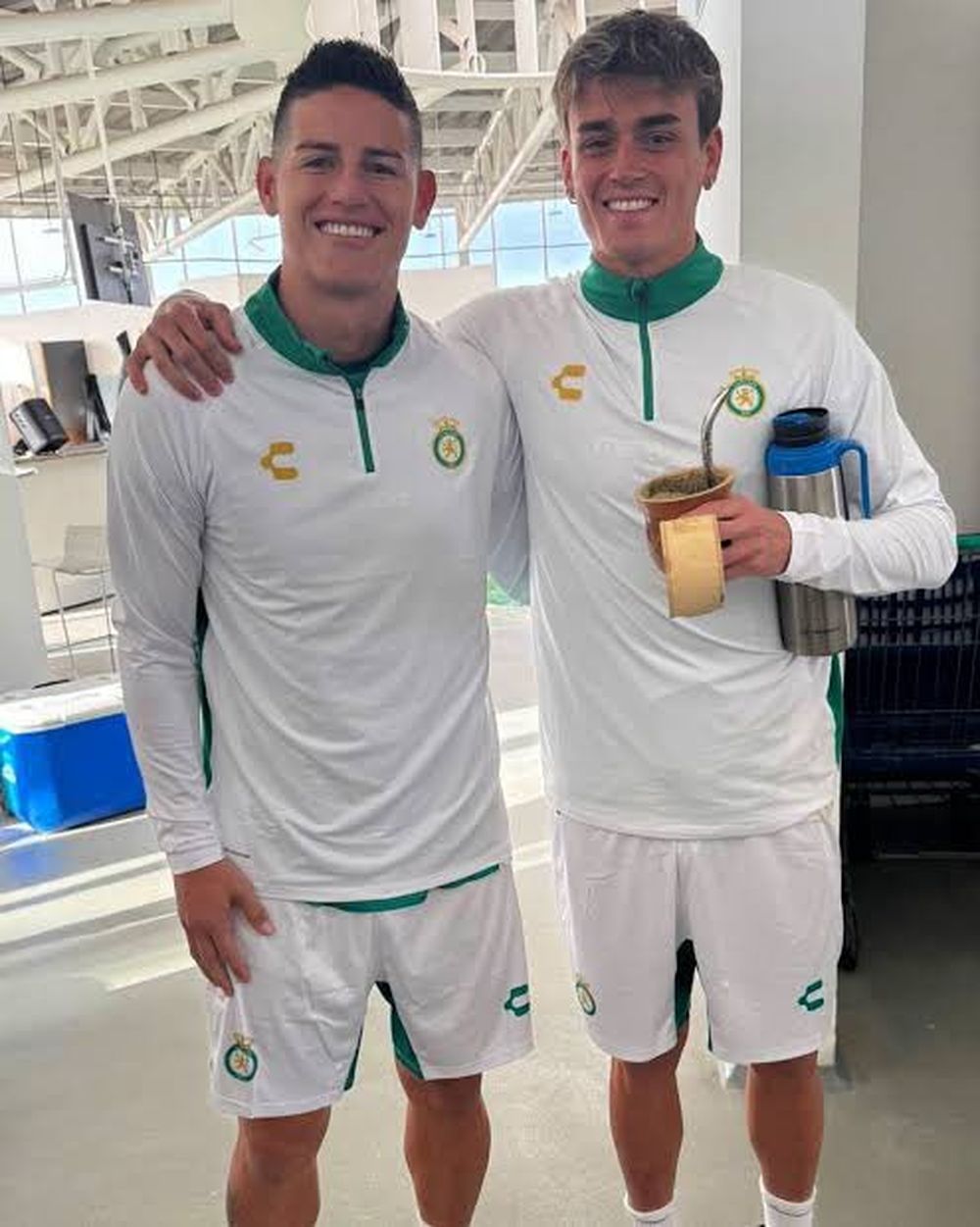 James Rodríguez y Nicolás Fonseca James Rodríguez y Nicolás Fonseca