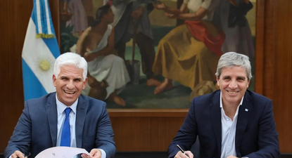 Claudio Poggi, quien lidera el ranking, junto a Luis Caputo.