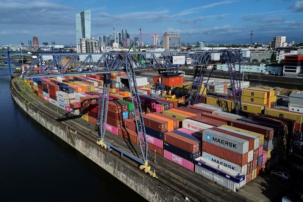 Terminal de carga de contenedores en Fráncfort