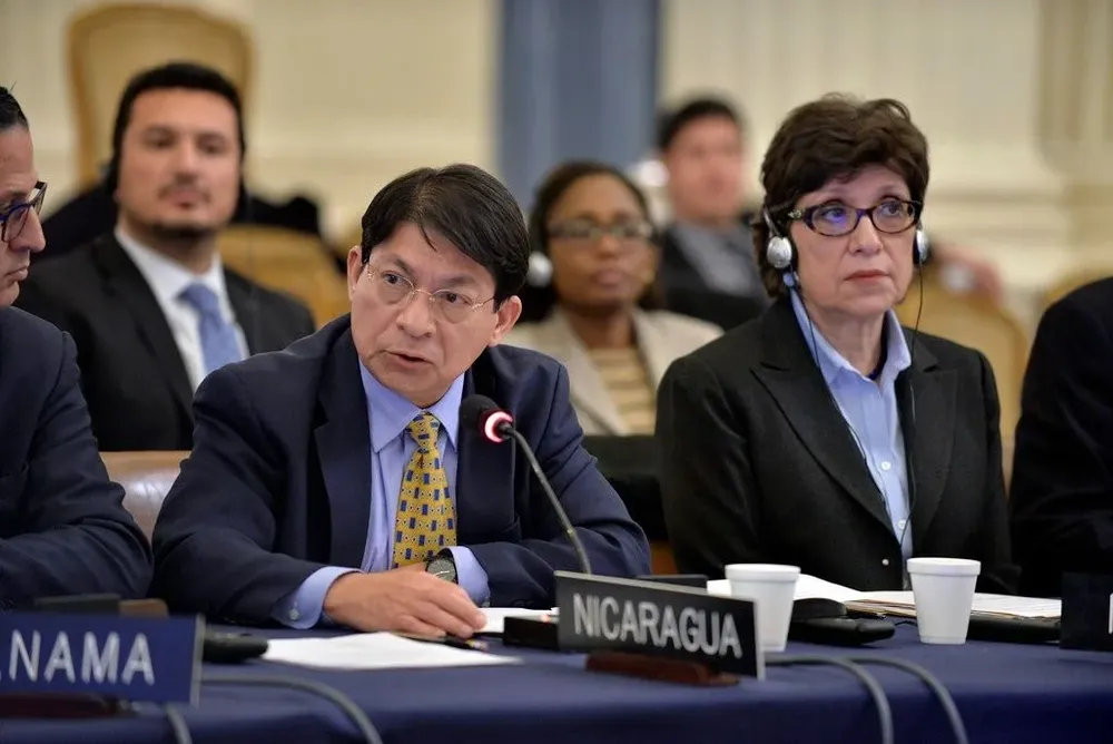 Denis Moncada, canciller de Nicaragua