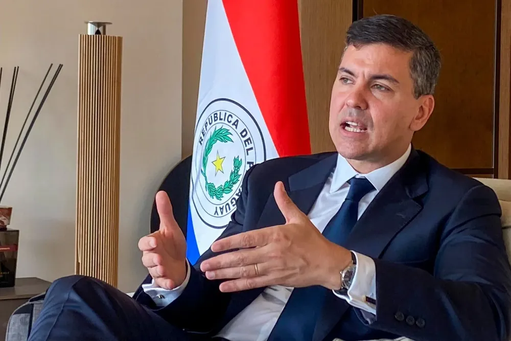 Santiago Peña, presidente de Paraguay