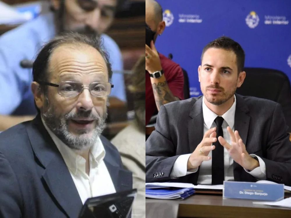 Daniel Olesker y Diego Sanjurjo