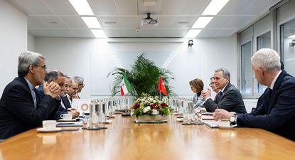 Las protestas se dan en el marco de conversaciones nucleares entre EE.UU. e Irán en Suiza