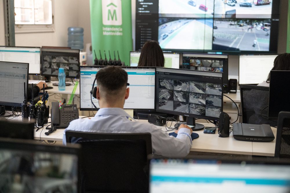Centro de Monitoreo y Central de Radio de la Intendencia de Montevideo