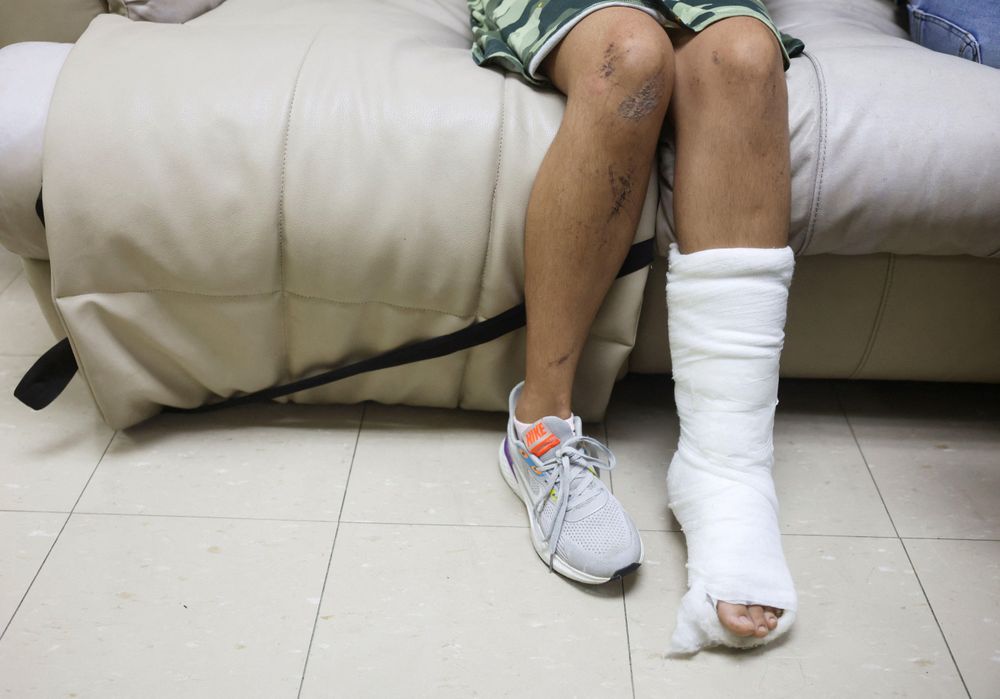 Tras la traumática experiencia, la niña de 12 años salió con apenas algunos cortes y una fractura en un pie.